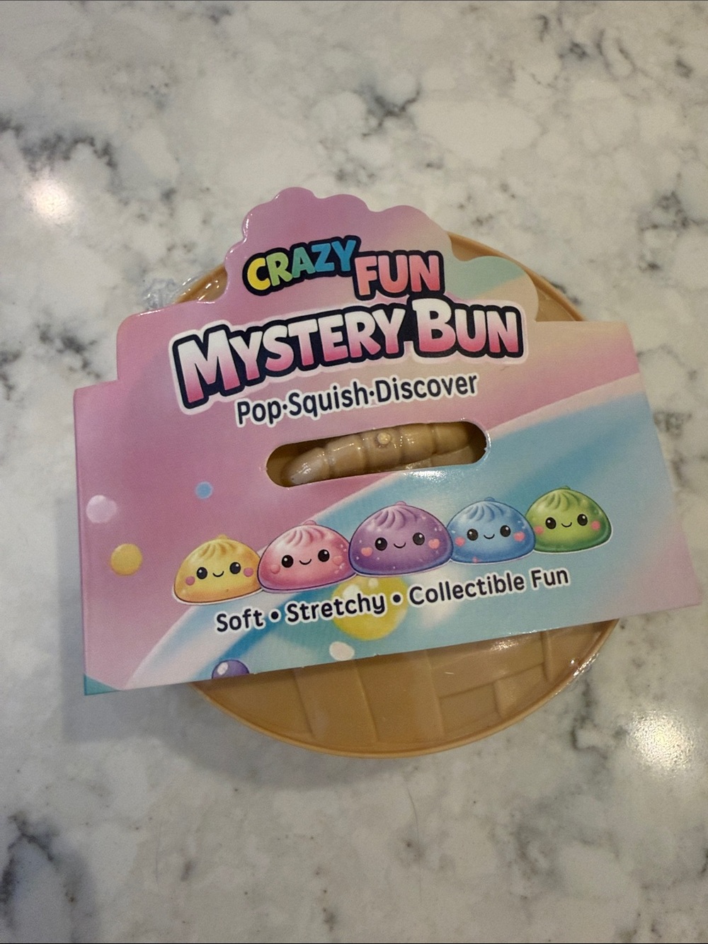 Crazy Fun Mystery Bun Dumpling Glitter Squishy Dumpling Large.